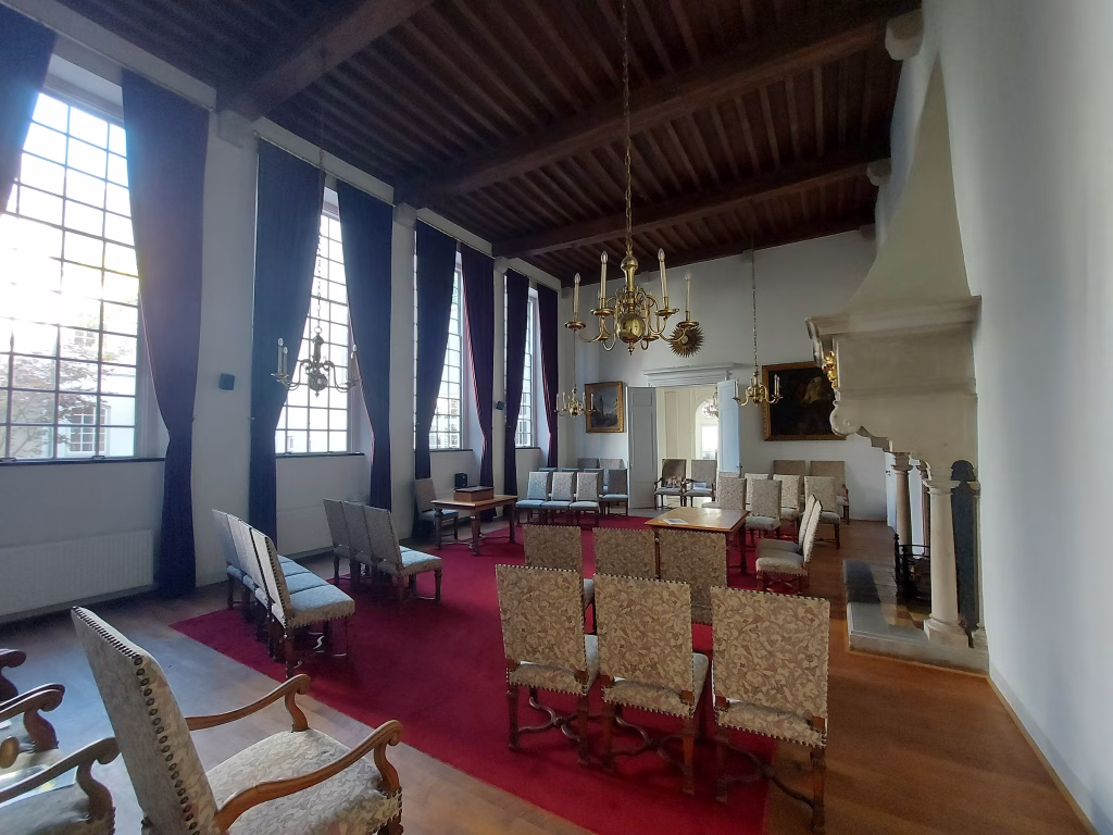Een dagje naar Zutphen 3 Burgerzaal Zutphen tweede zaal