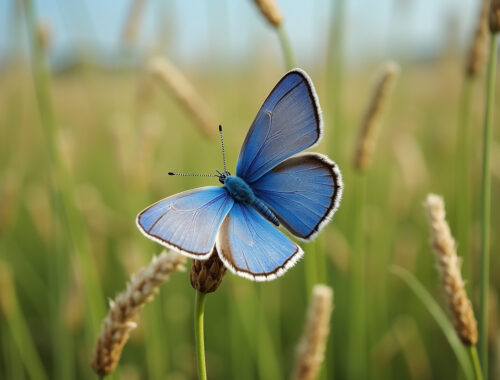 De legende van de blauwe vlinder